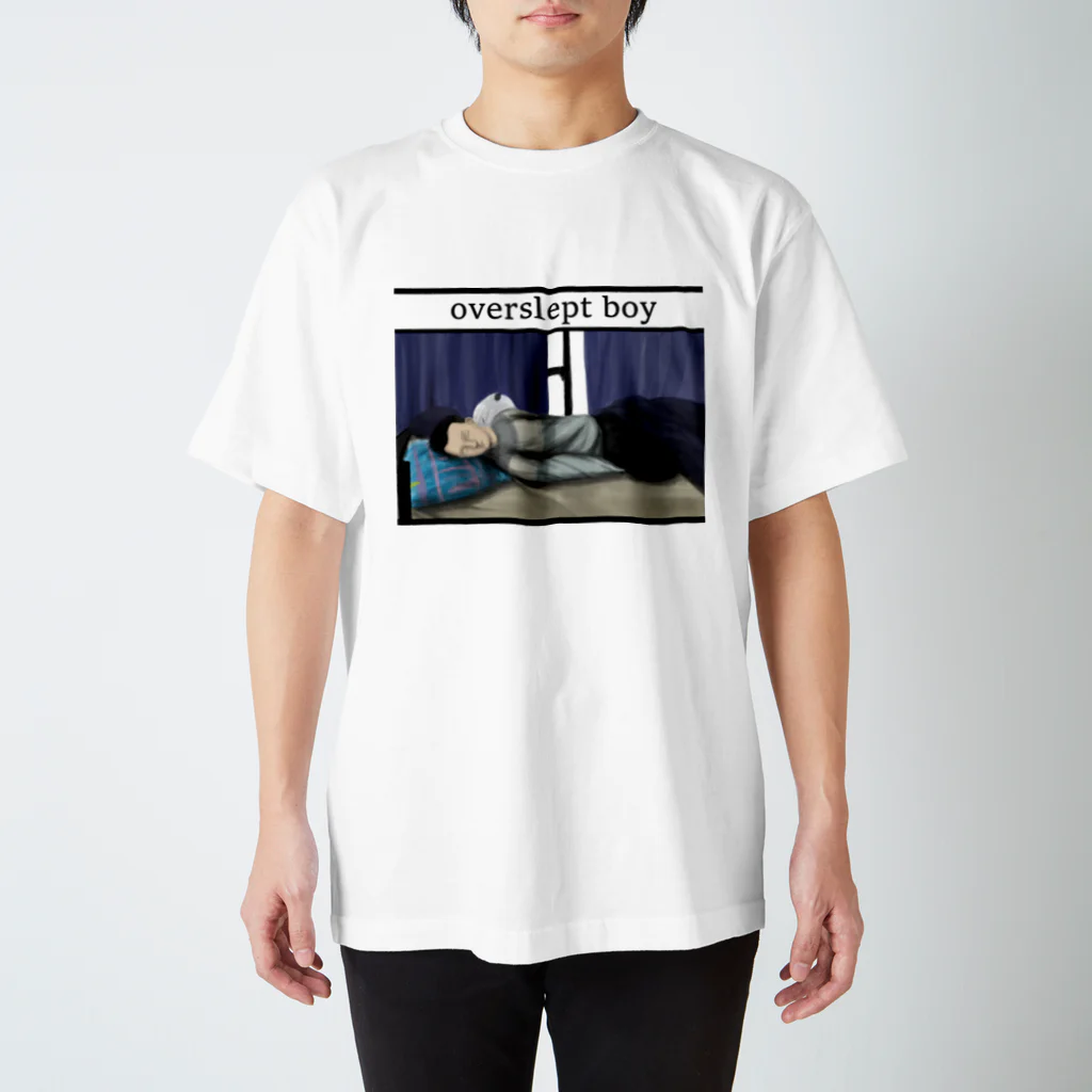 じょうこじまのoverslept boy Regular Fit T-Shirt