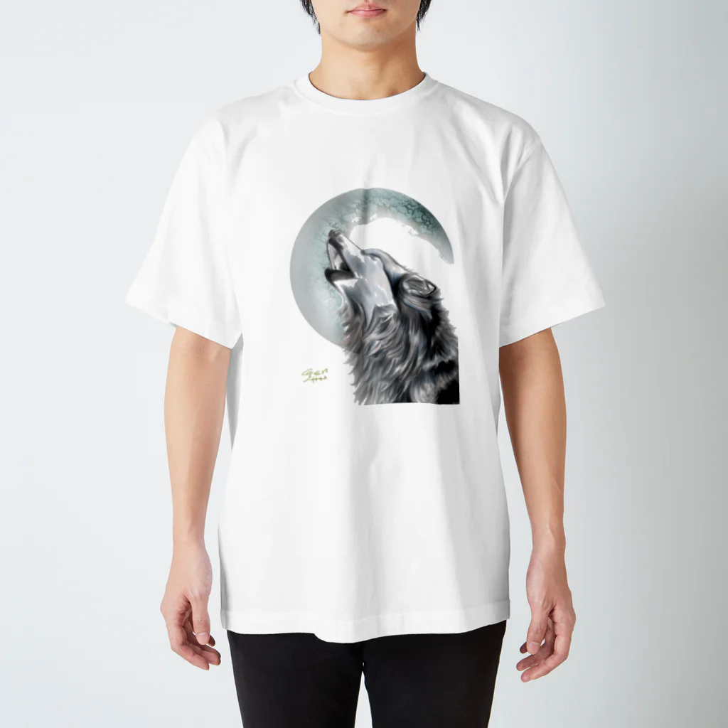 GENさんのお店のMoonWolf Regular Fit T-Shirt