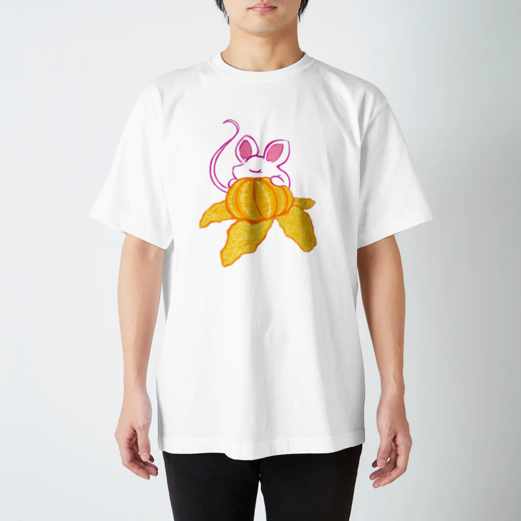 Suerei_syのみかんネズミ スタンダードTシャツ