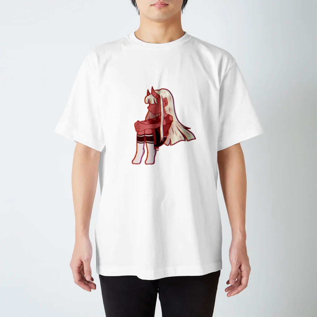 HveticaのDevil Girl スタンダードTシャツ