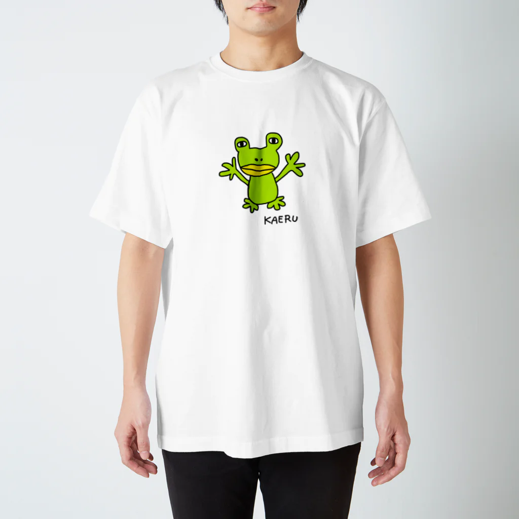 麦畑のカエルG(下手な絵) Regular Fit T-Shirt
