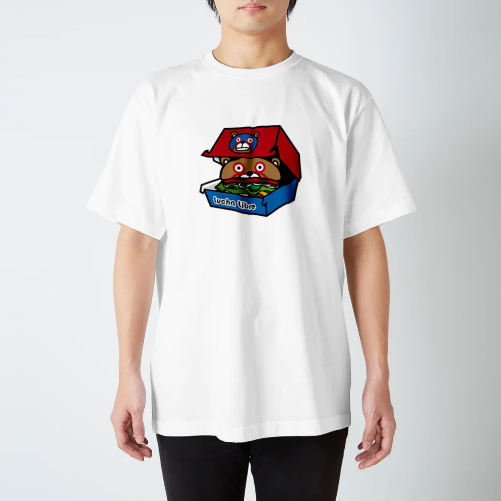 LUCHAのクマーバーガー スタンダードTシャツ