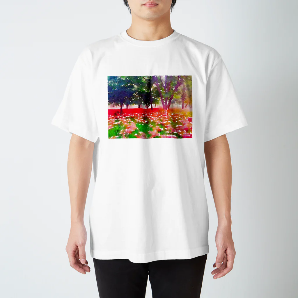 はっちぽっちのCluster amaryllis Regular Fit T-Shirt