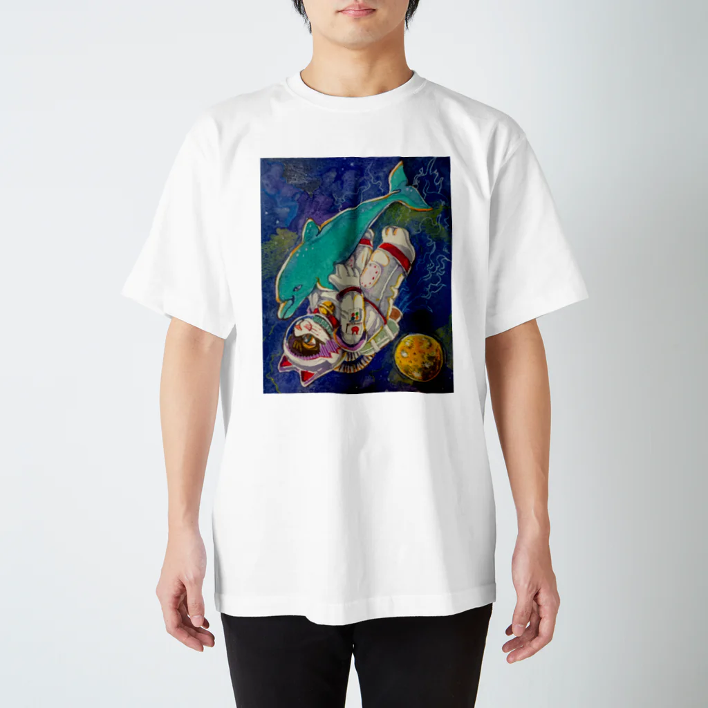 栞南シチのきみと宇宙浮遊 スタンダードTシャツ