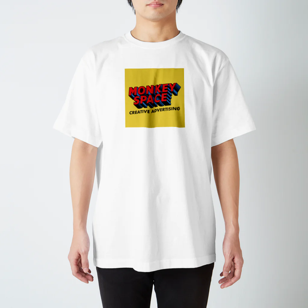 monkey spaceのヒーローロゴ Regular Fit T-Shirt