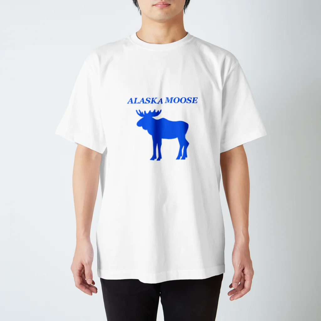 WaiwaiiのAlaska Moose スタンダードTシャツ