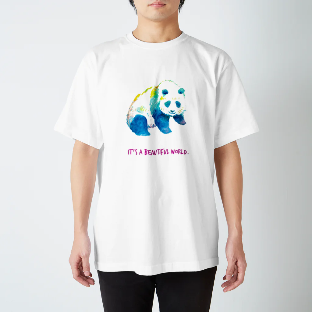 ERIのカラフルパンダ スタンダードTシャツ