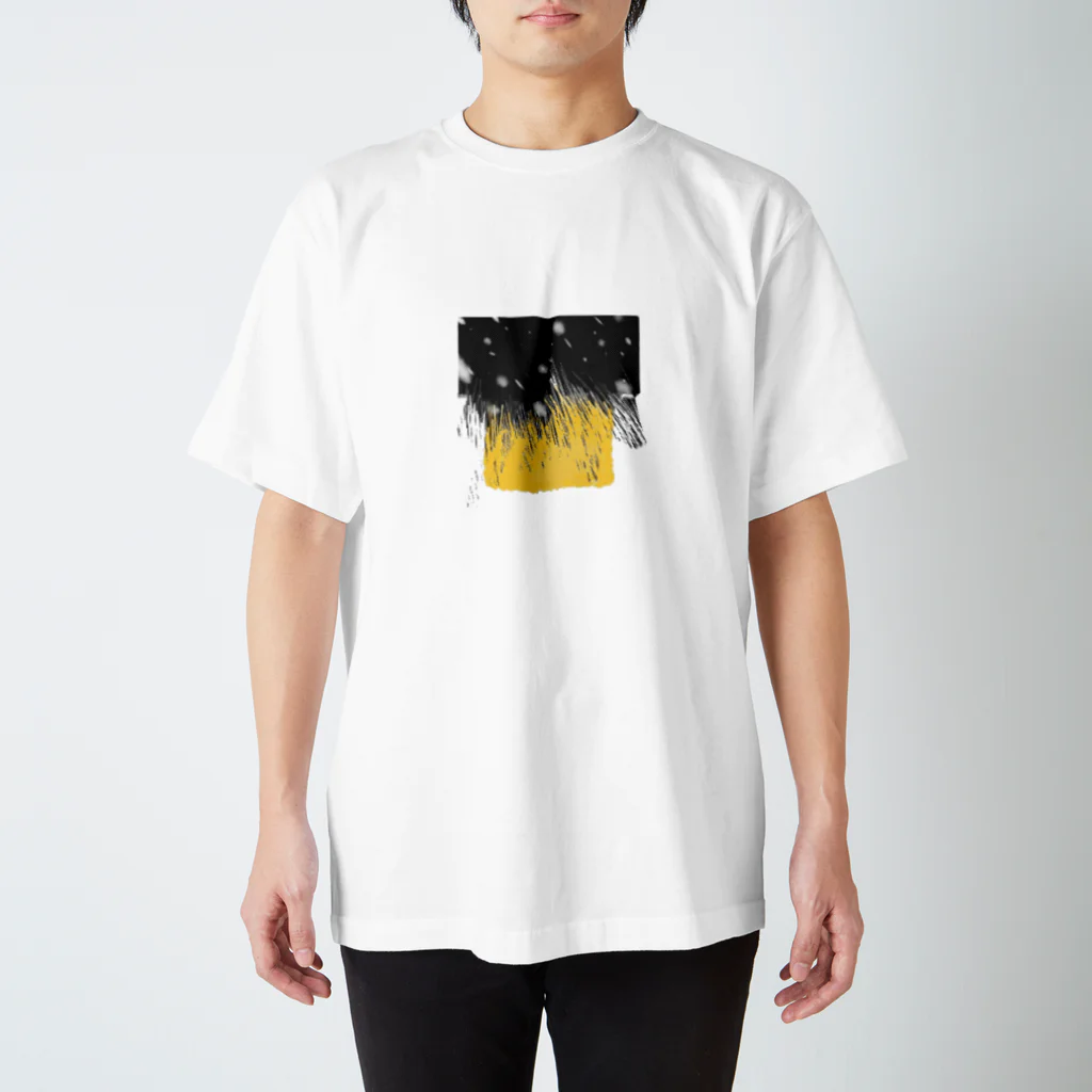 iwaiwaiの冬の夜の日溜まり スタンダードTシャツ