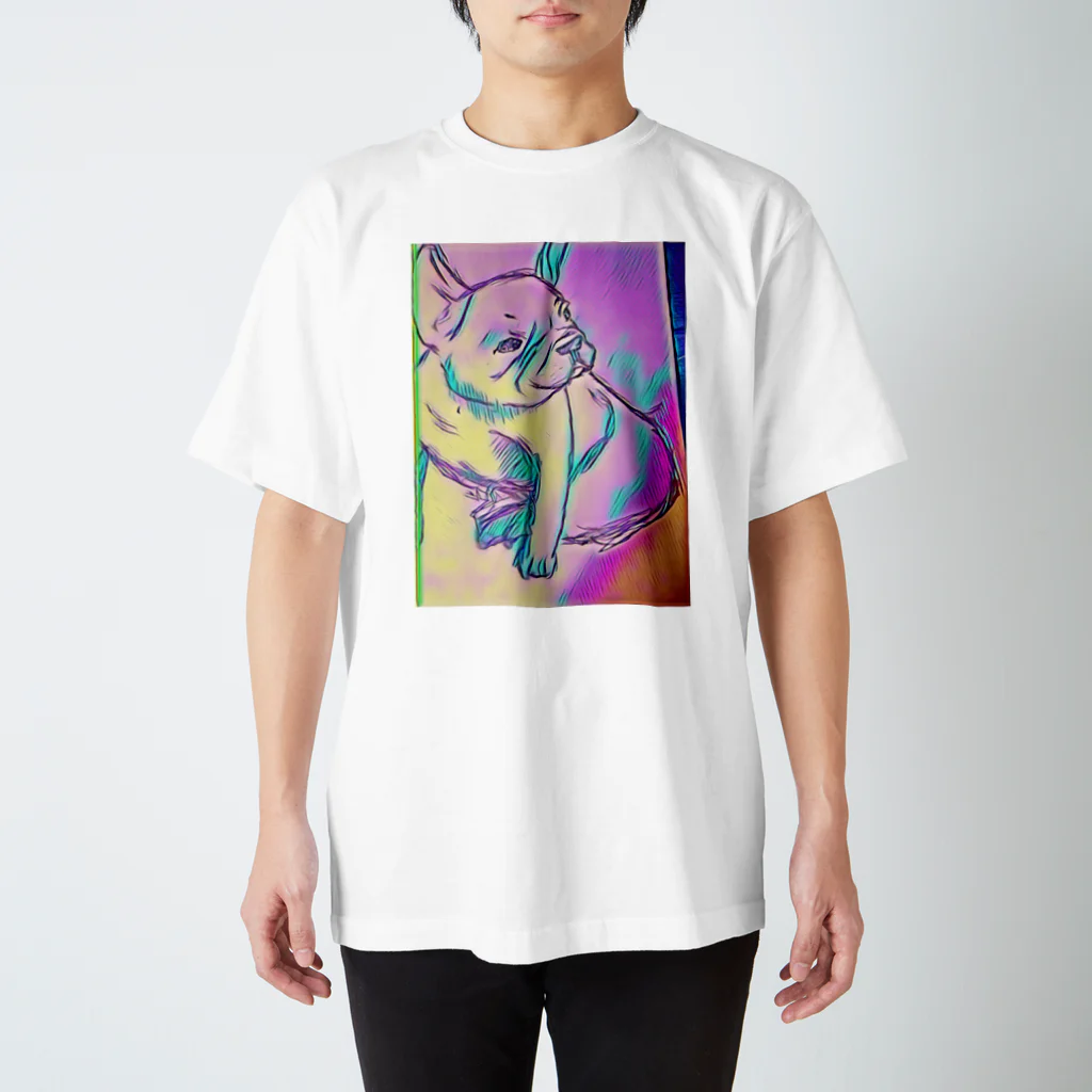 プリンショップのフレンチブル スタンダードTシャツ