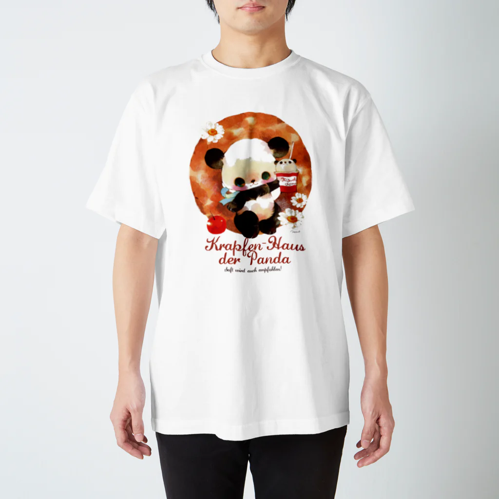 milkchaiのドーナツパンダちゃん Regular Fit T-Shirt