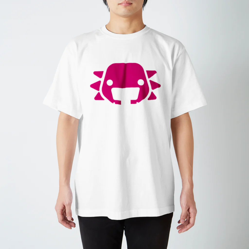 空転ワークスのぺたぞうマーク（白） スタンダードTシャツ