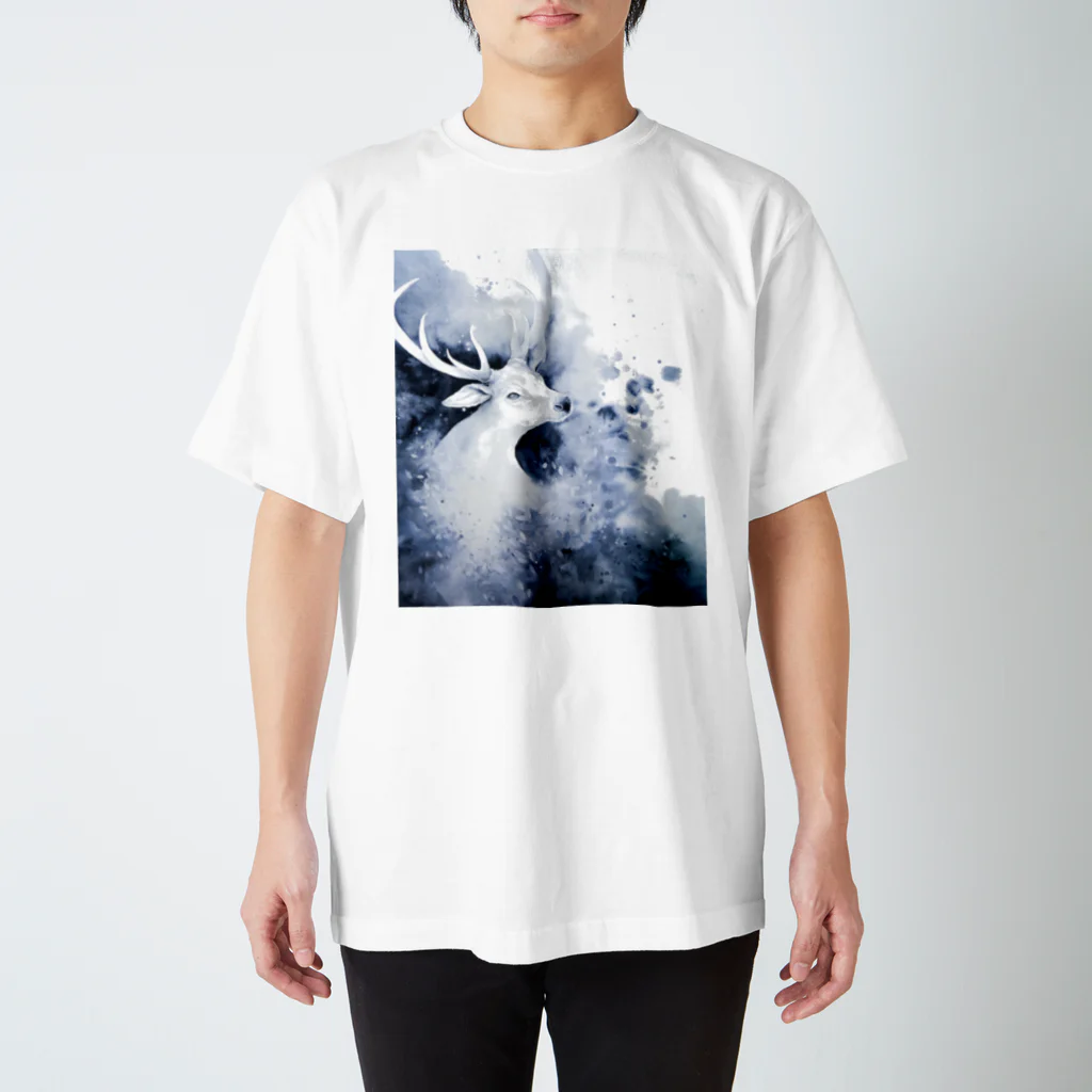 AWESOMECLOUD@0.hirataのDEER_01 スタンダードTシャツ