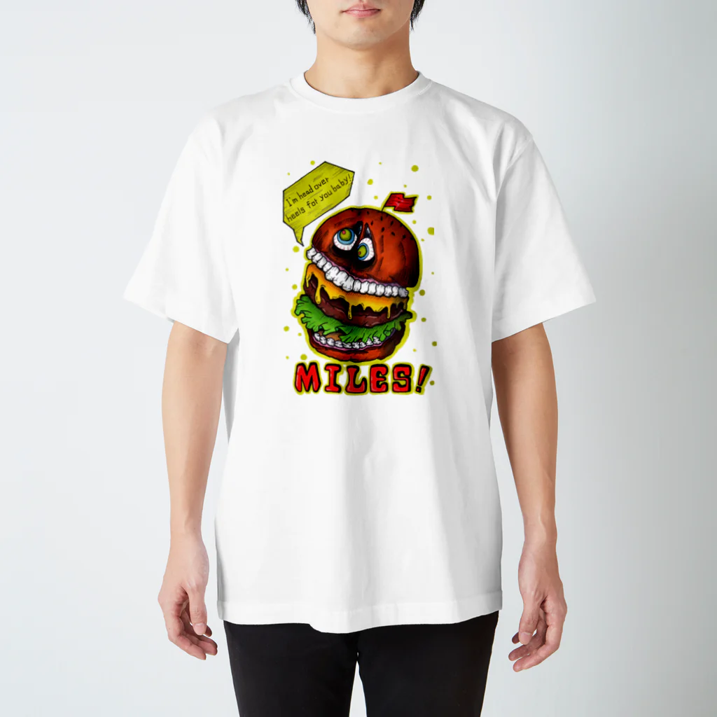 t.n.416のmiles スタンダードTシャツ