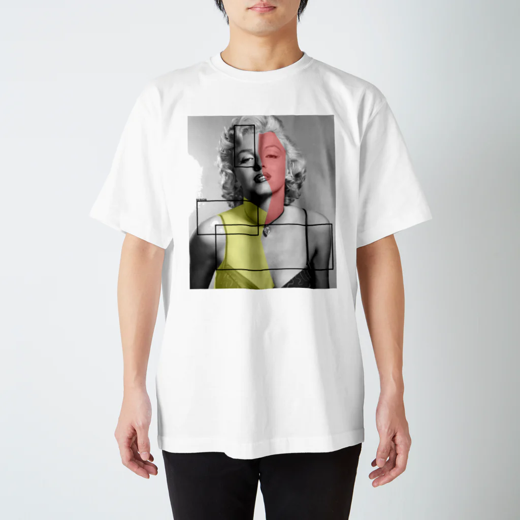 RERION DESIGN WORKSの【RERION】"THE SYMBOL" BOXART F TEE Regular Fit T-Shirt
