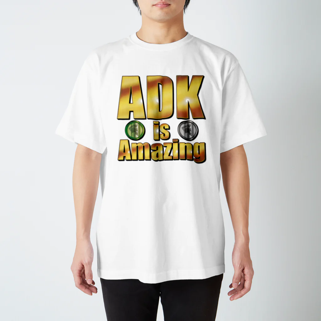 【仮想通貨】ADKグッズ専門店 のADK is Amazing スタンダードTシャツ