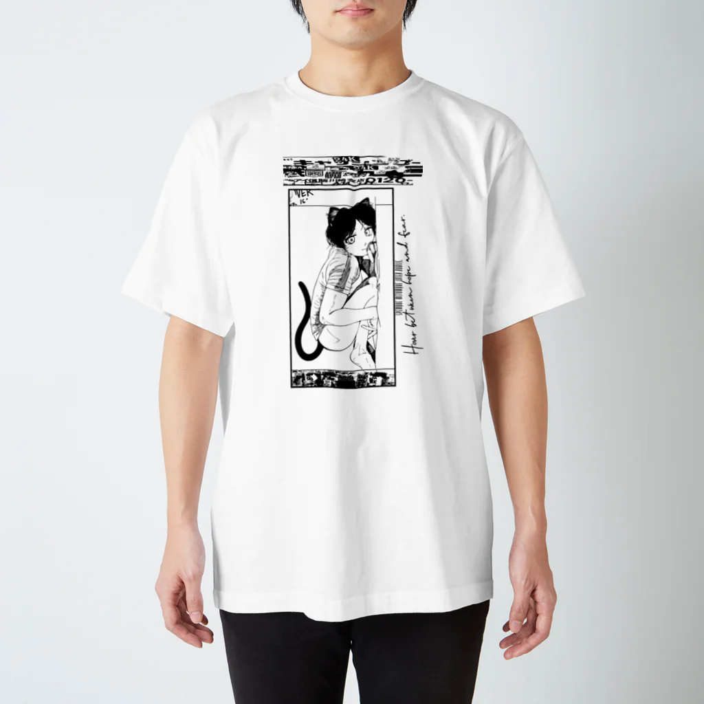 dong_hangのNeko_chang_Bootleg Regular Fit T-Shirt