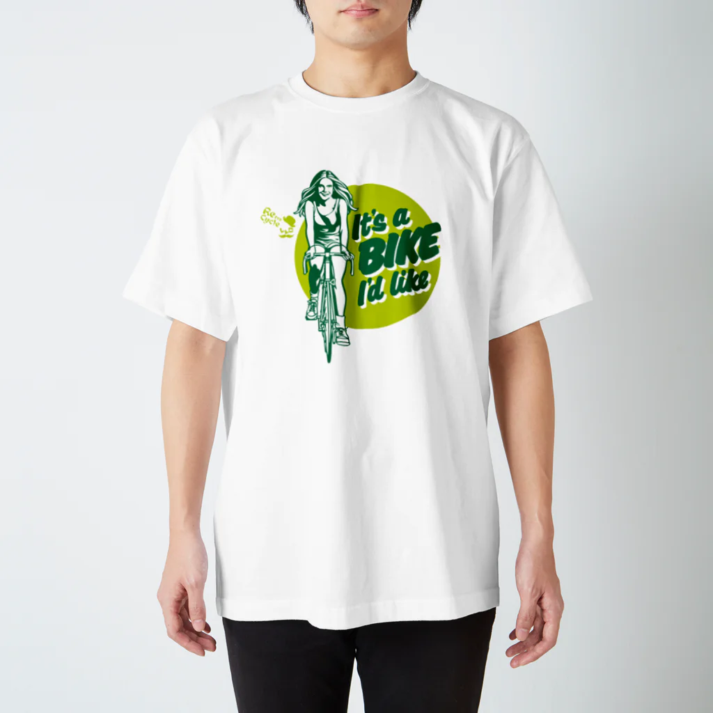 レトロサイクルのレトロサイクル - It's a BIKE I'd like 티셔츠