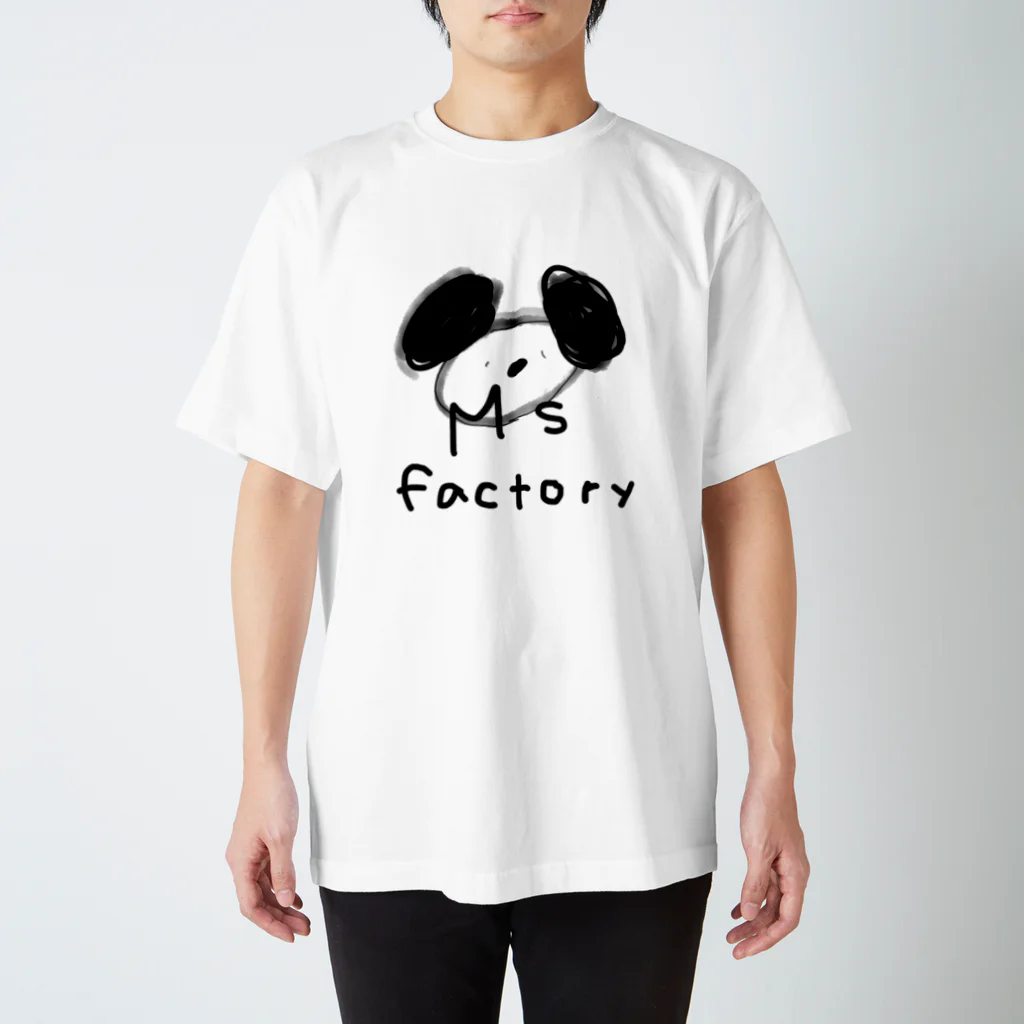 M’s factory のぱんだ！ スタンダードTシャツ