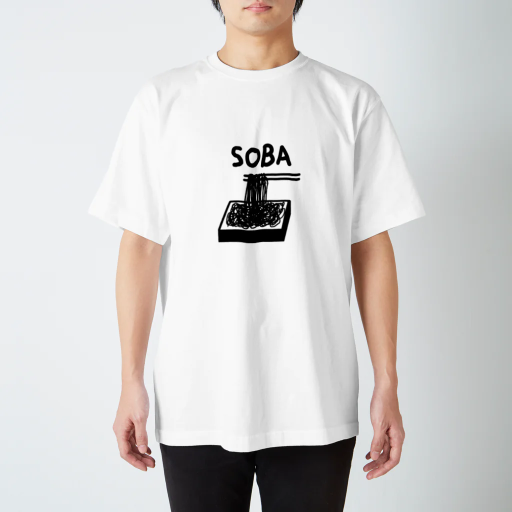 SOBAYA-minaraiの蕎麦 Regular Fit T-Shirt