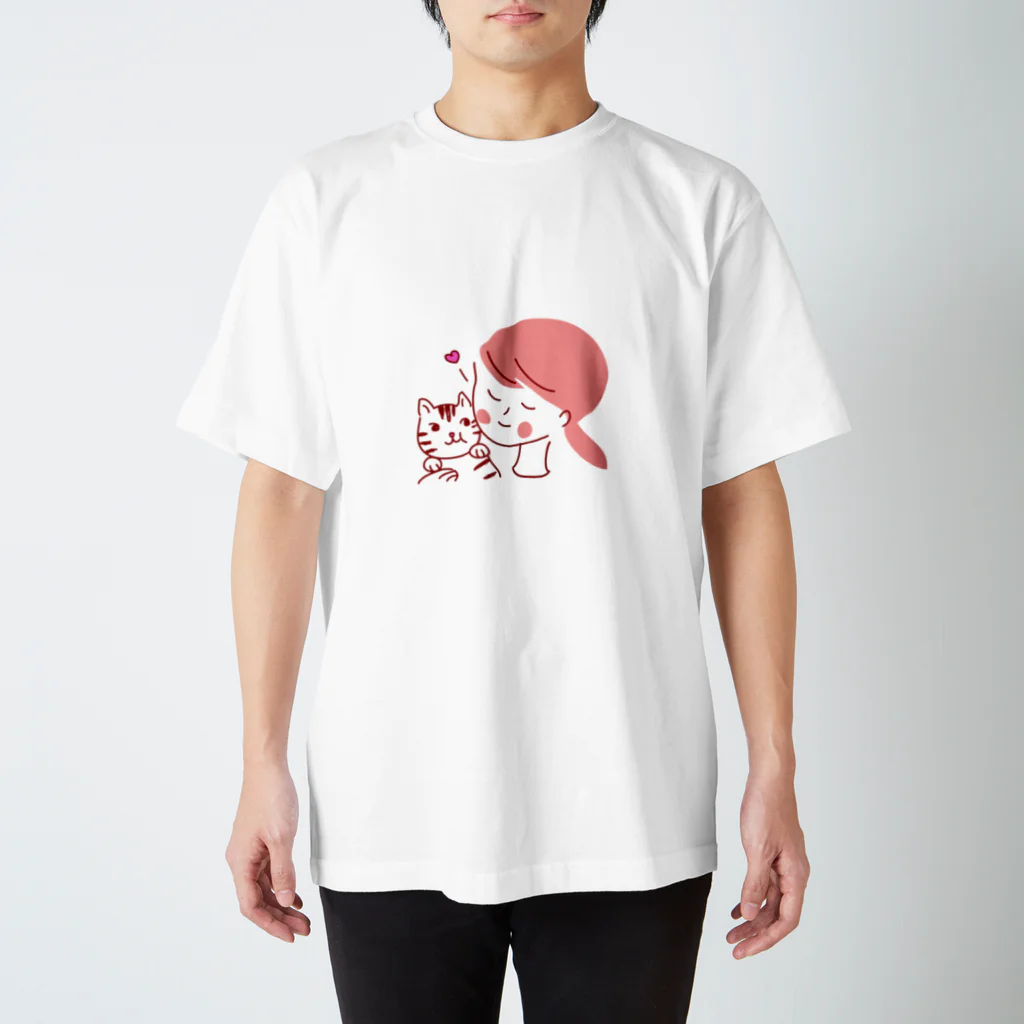 Sabbyのにゃんこ大好き Regular Fit T-Shirt