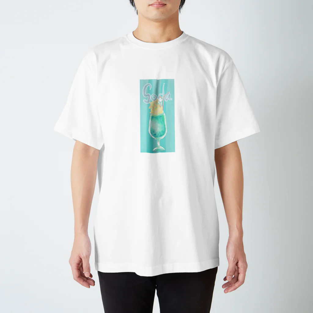 もぬやのsweets あおい スタンダードTシャツ