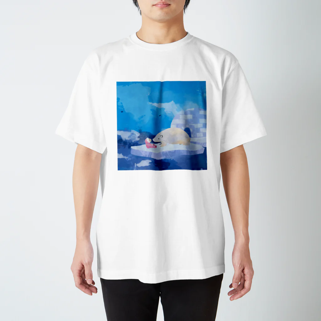 名前のない本舗のぼくんちのくま Regular Fit T-Shirt