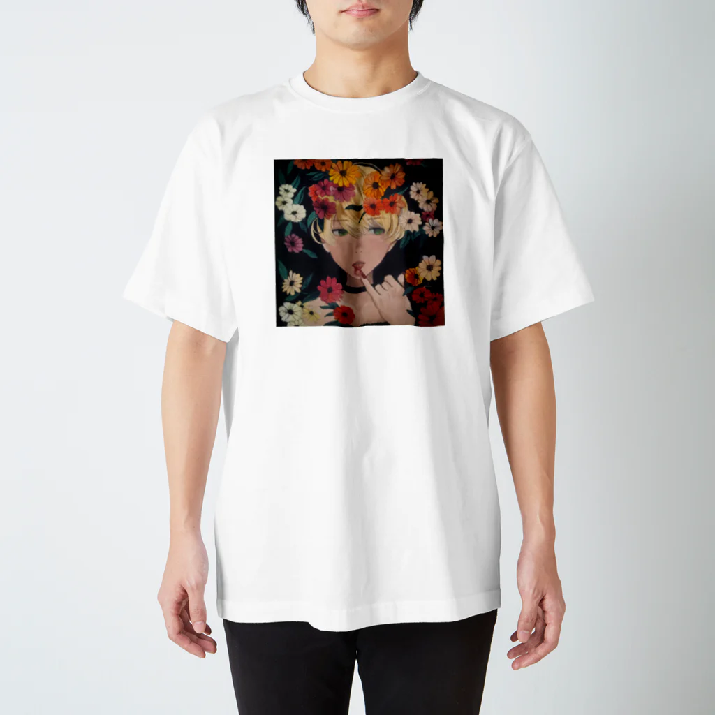 ウチノアイ Ai Uchinoの花の森・夢 Regular Fit T-Shirt