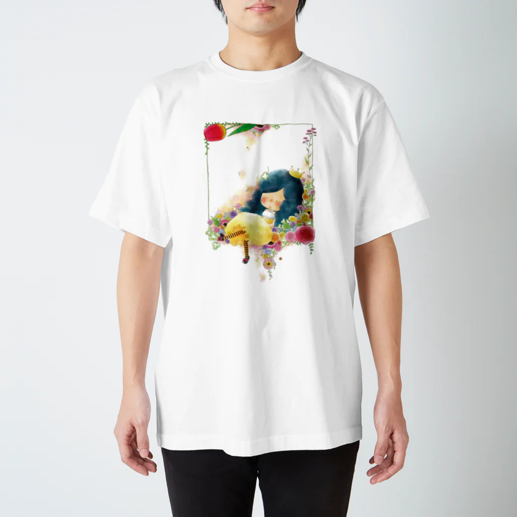 ちび子★キエの花籠 スタンダードTシャツ