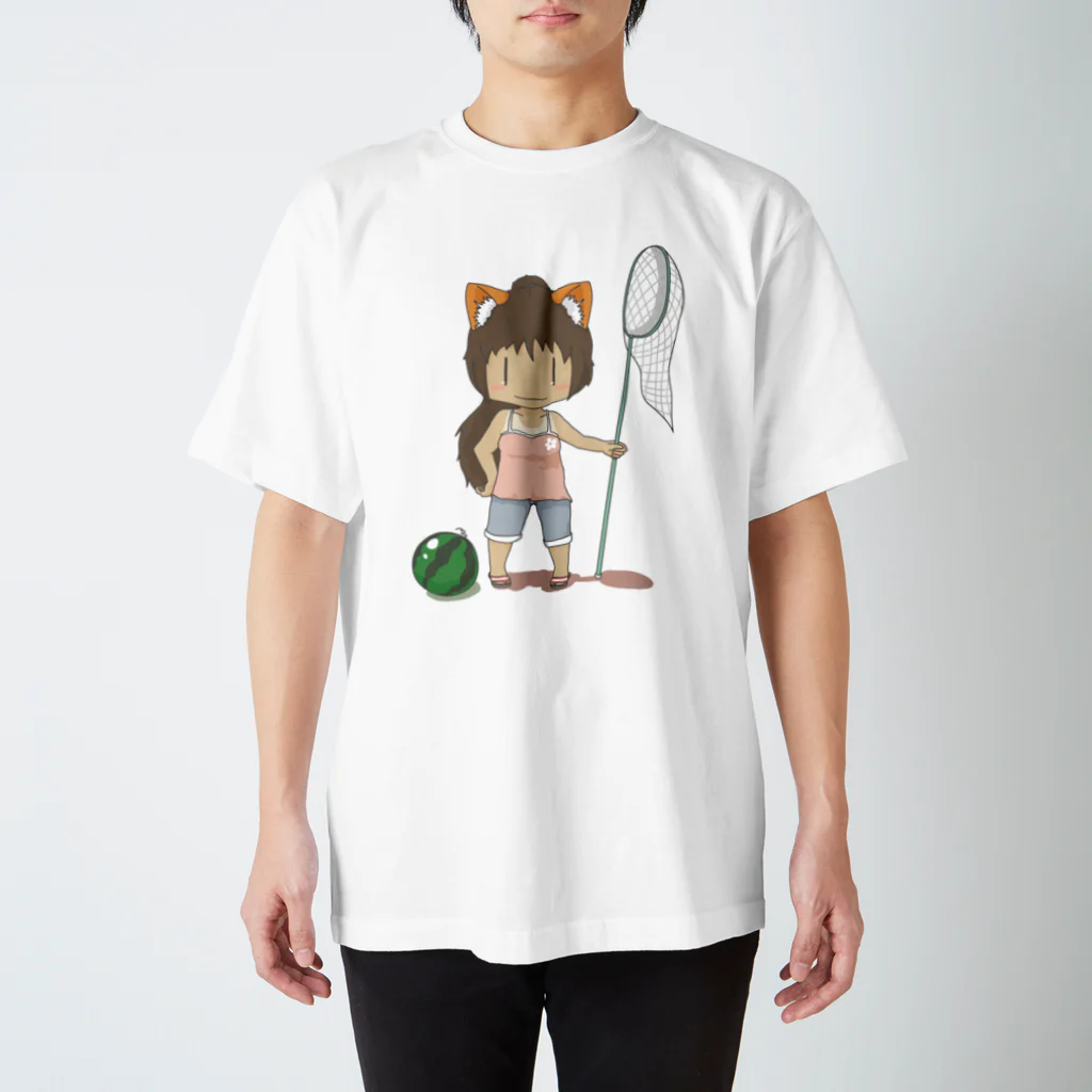 えれす＠珍獣のめいどいんえれす0002　たいぷB Regular Fit T-Shirt