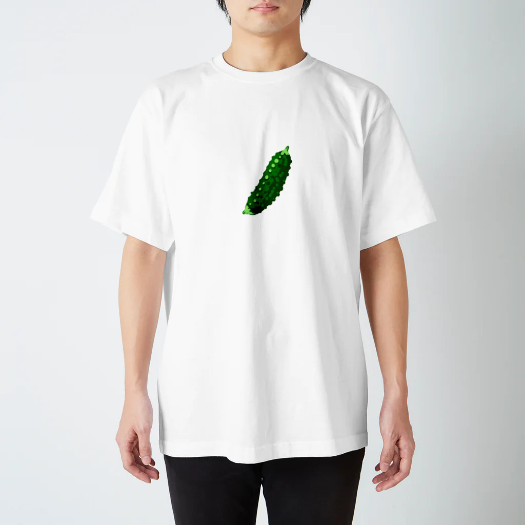 illust_designs_labの ゴーヤイラストTシャツ【お野菜シリーズ】 Regular Fit T-Shirt