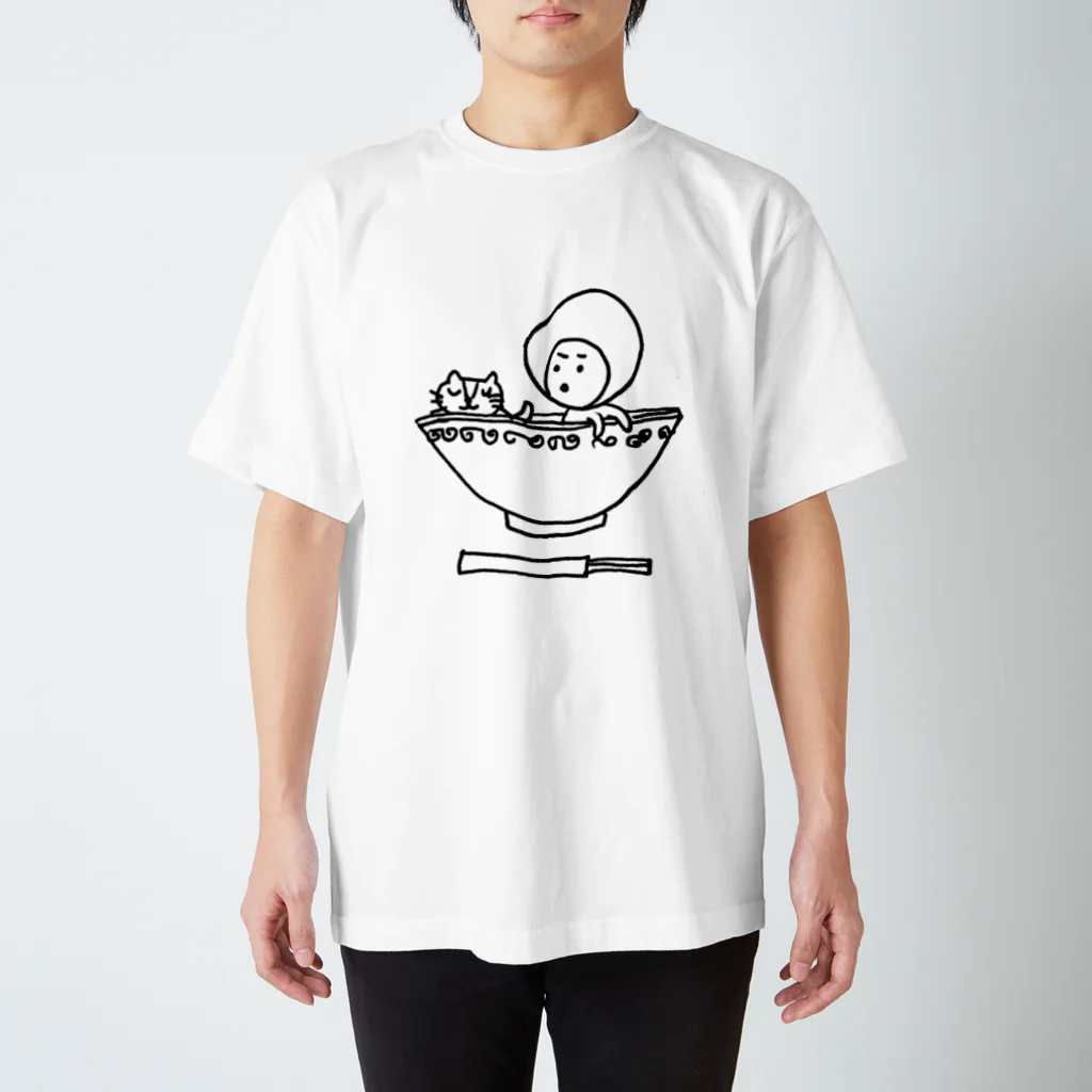 煮玉子ちゃんの煮玉子どんぶり Regular Fit T-Shirt