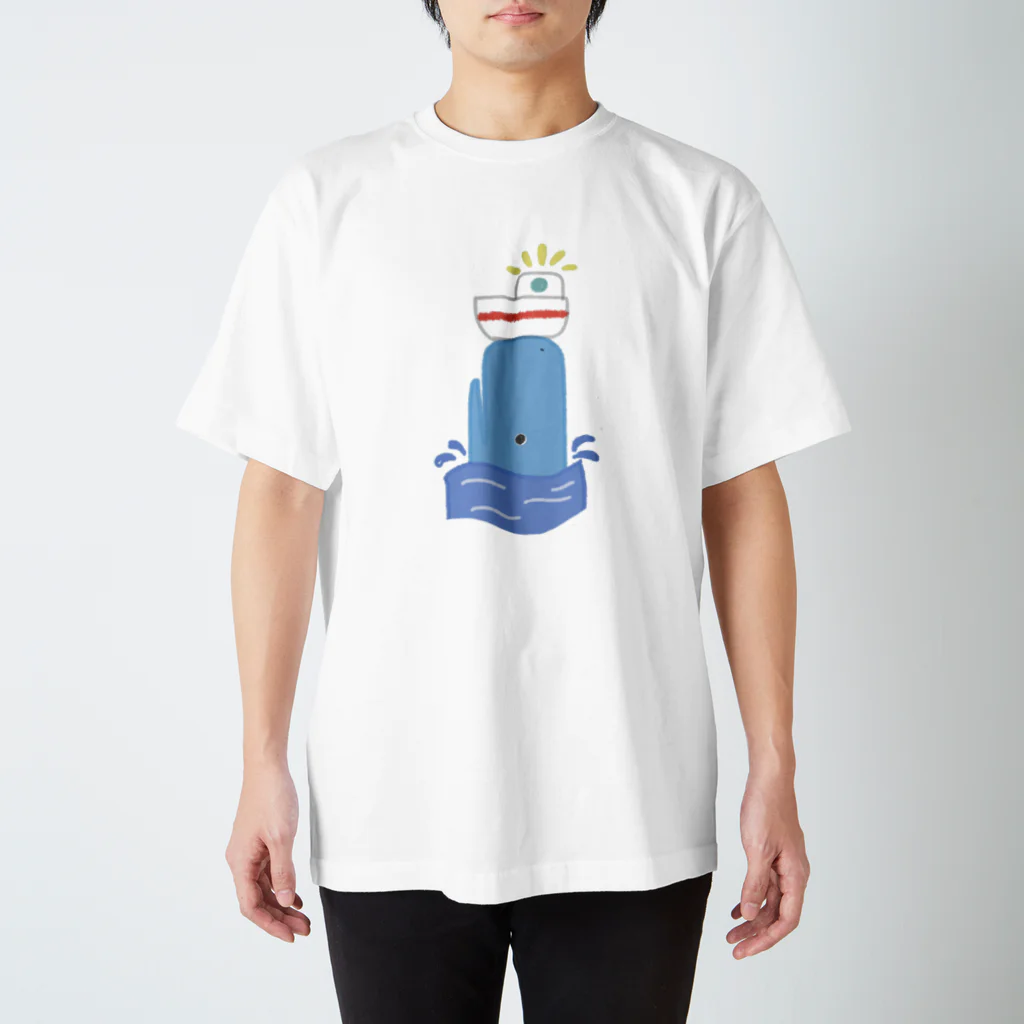 HAYASHIYApansyのクジラTシャツ Regular Fit T-Shirt