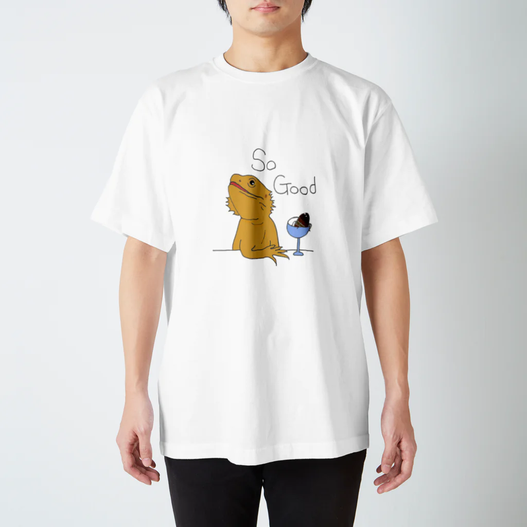 yrs3childrenのフトアゴヒゲトカゲくん Regular Fit T-Shirt