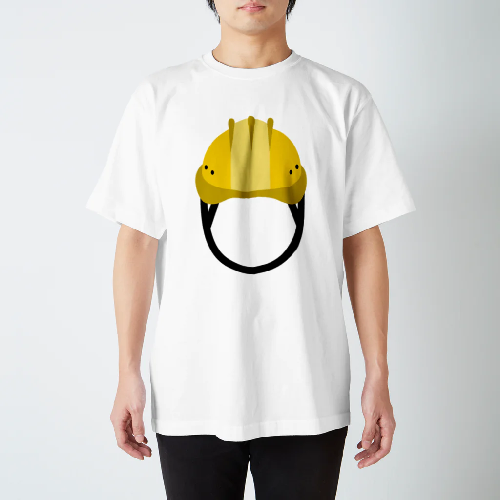illust_designs_labの工事現場の安全ヘルメットイラスト【マニアックなモノシリーズ】 Regular Fit T-Shirt