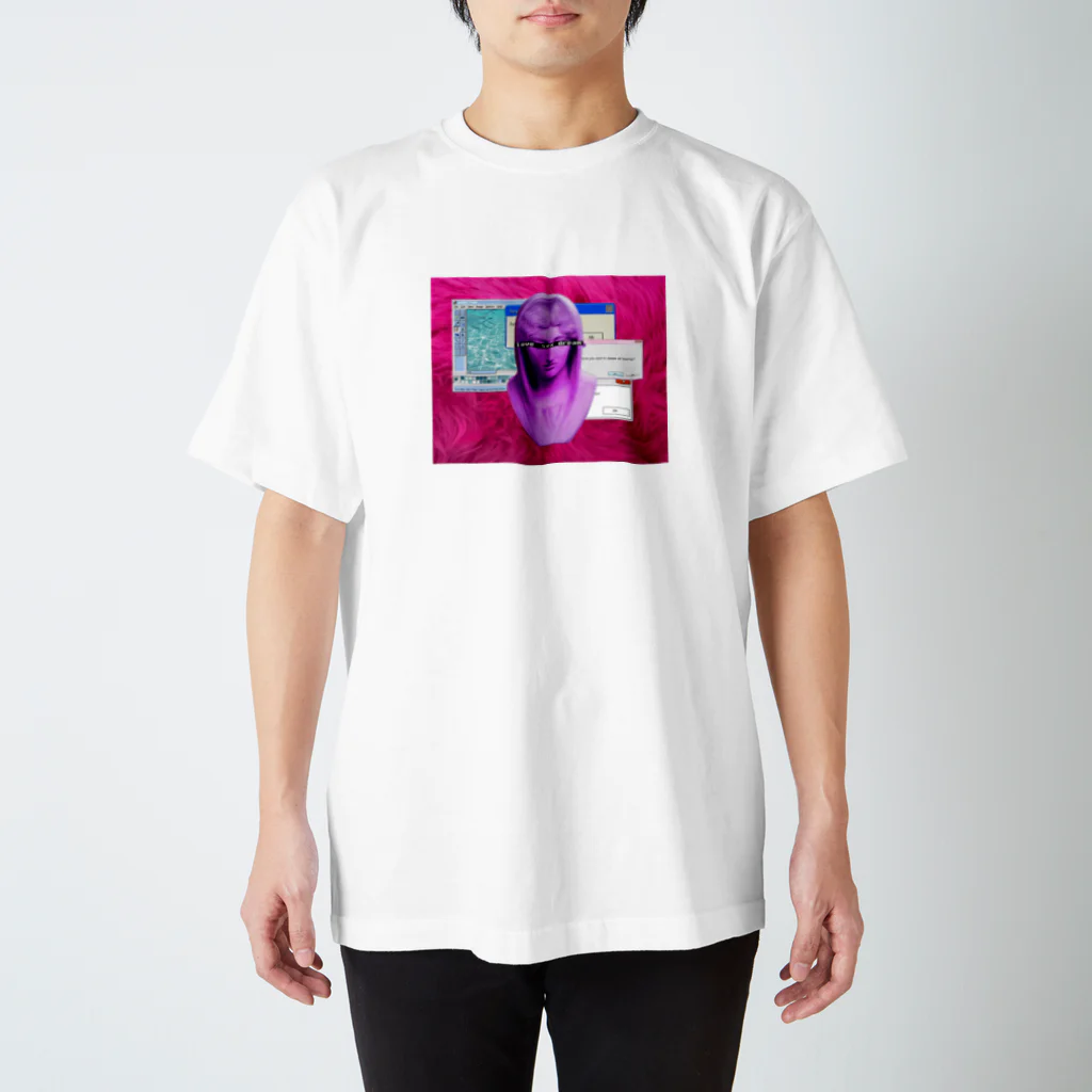 ningennomonoのvAporwAve Regular Fit T-Shirt