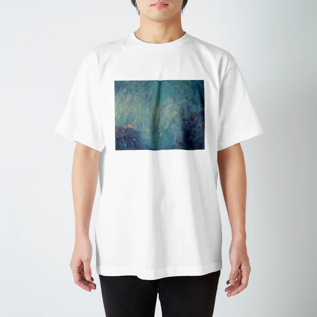 か さ かさの海辺の生息地 スタンダードTシャツ