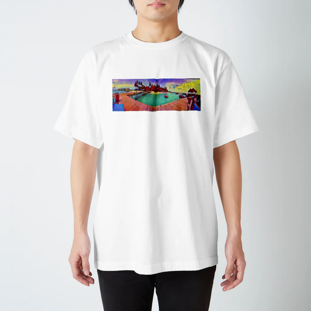 2525asmeのMaldives スタンダードTシャツ