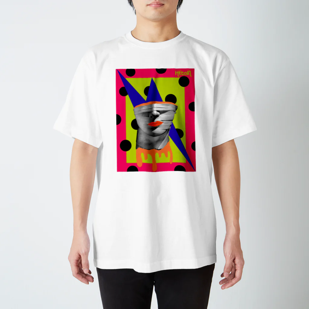 HEtaIN.LABOのカラフルアート Regular Fit T-Shirt