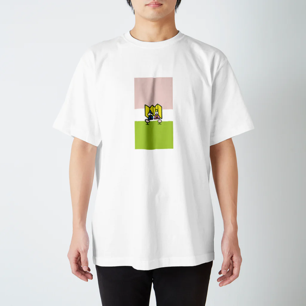 n_shhhinのひなまつりにーの スタンダードTシャツ