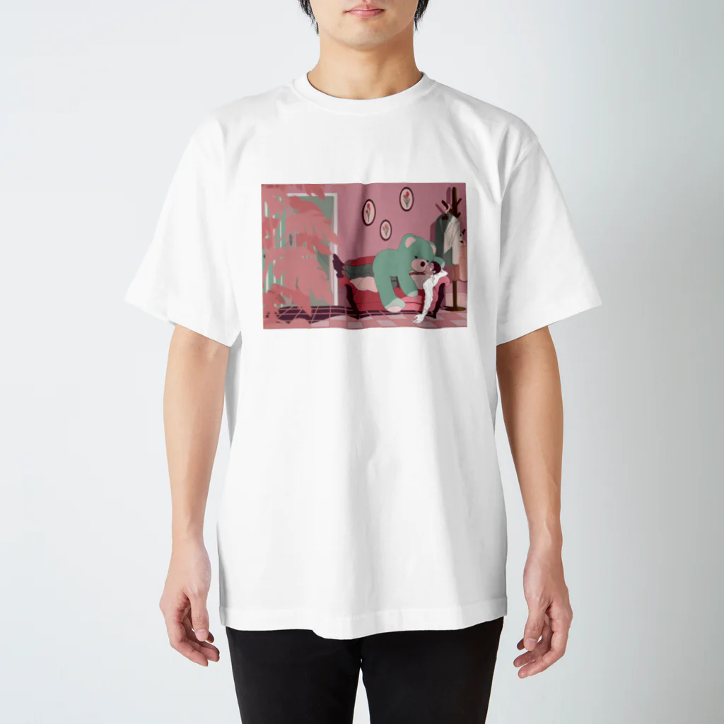 もりまちこのおつかれさま Regular Fit T-Shirt