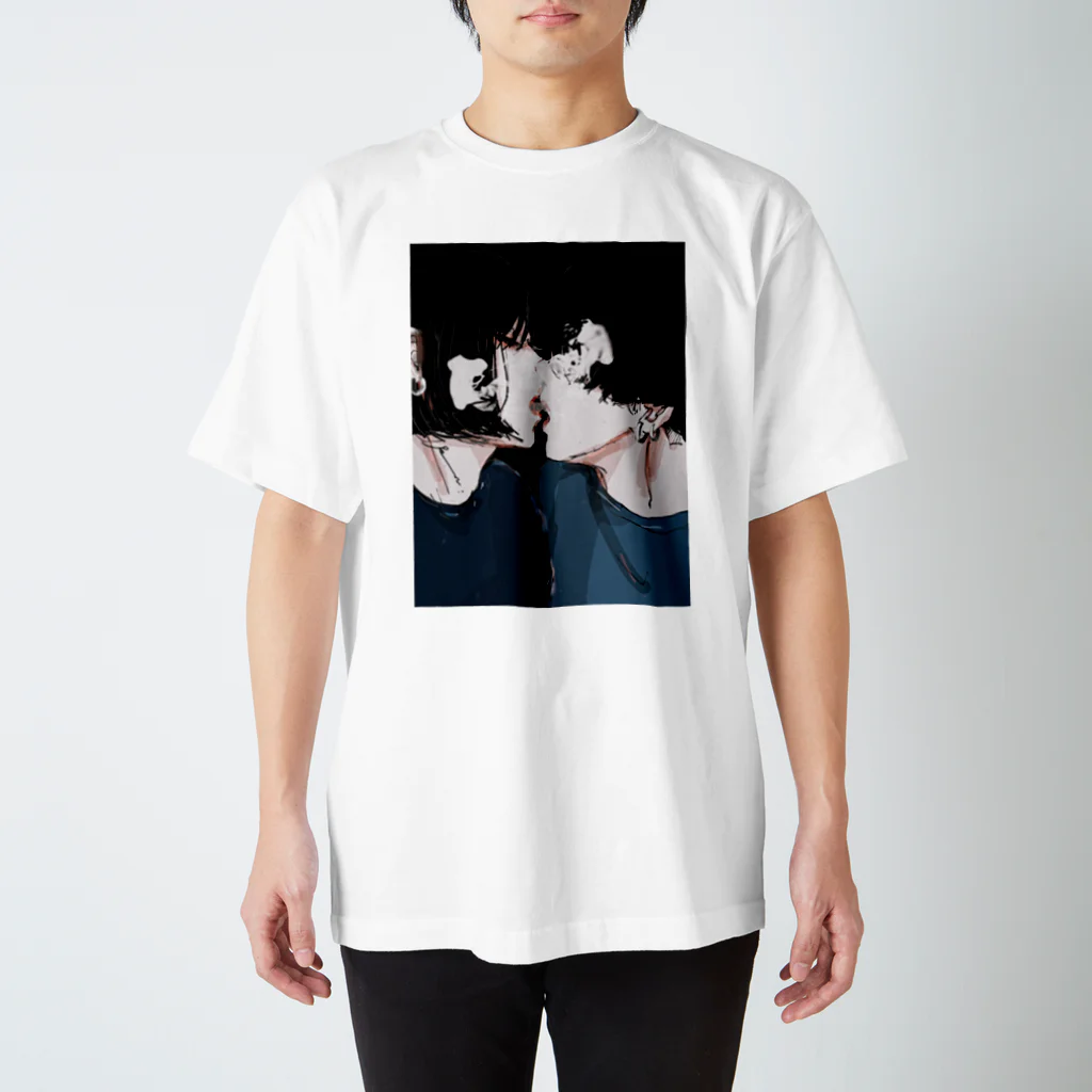 Ran.のsmoke Kiss Regular Fit T-Shirt