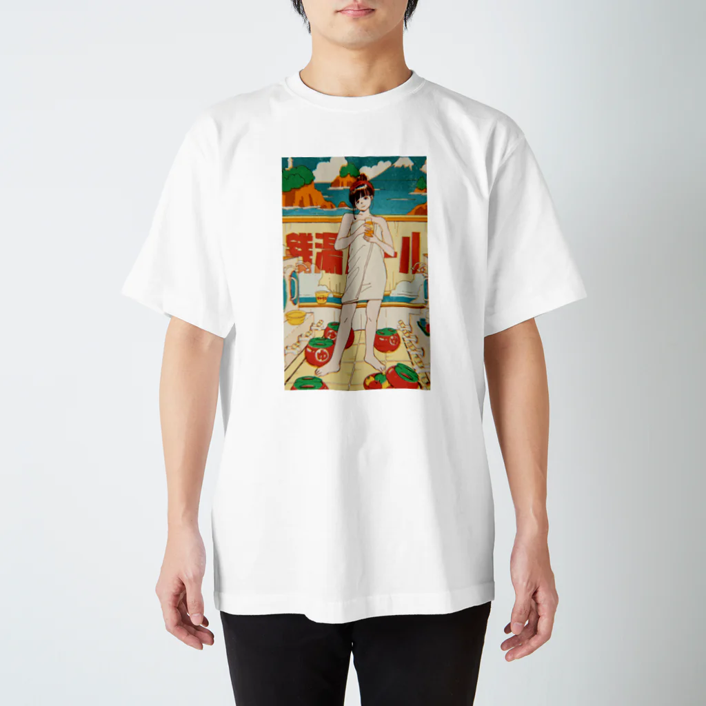 銭湯女子の銭湯ガール Tシャツ Regular Fit T-Shirt