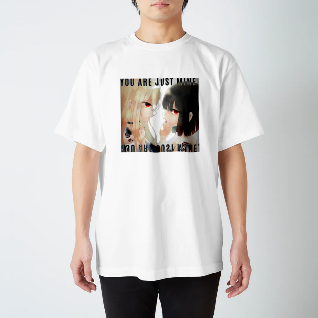 椎名瑠乃／閖咲ルルのYou Are Just Mine Regular Fit T-Shirt