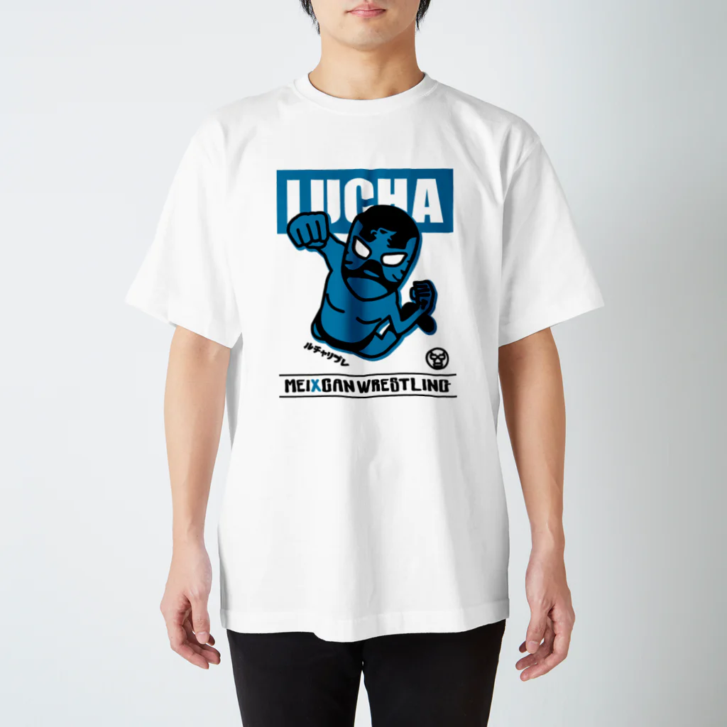 LUCHAのMEXICAN WRESTLING#7 Regular Fit T-Shirt