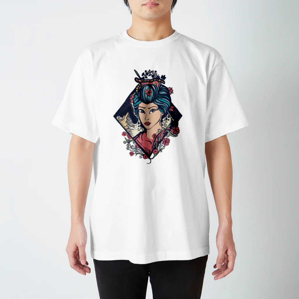 レッドムーンのmaikoちゃん Regular Fit T-Shirt
