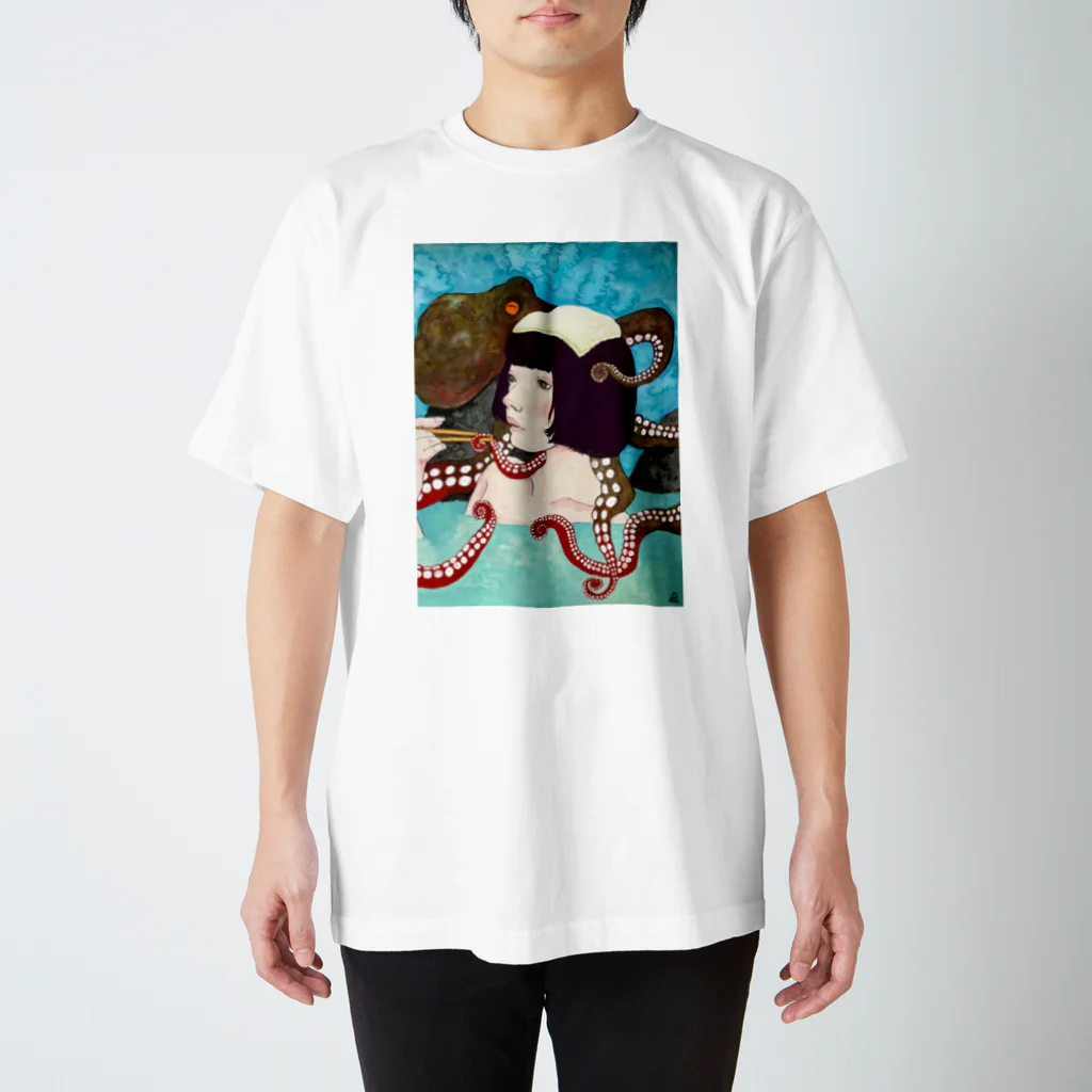 涼木千鶴の死闘！湯けむり女湯の乱 Regular Fit T-Shirt