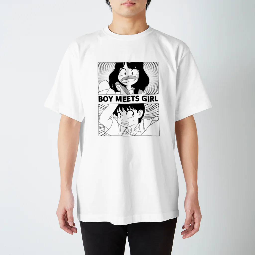 yeSのboy meets girl Regular Fit T-Shirt