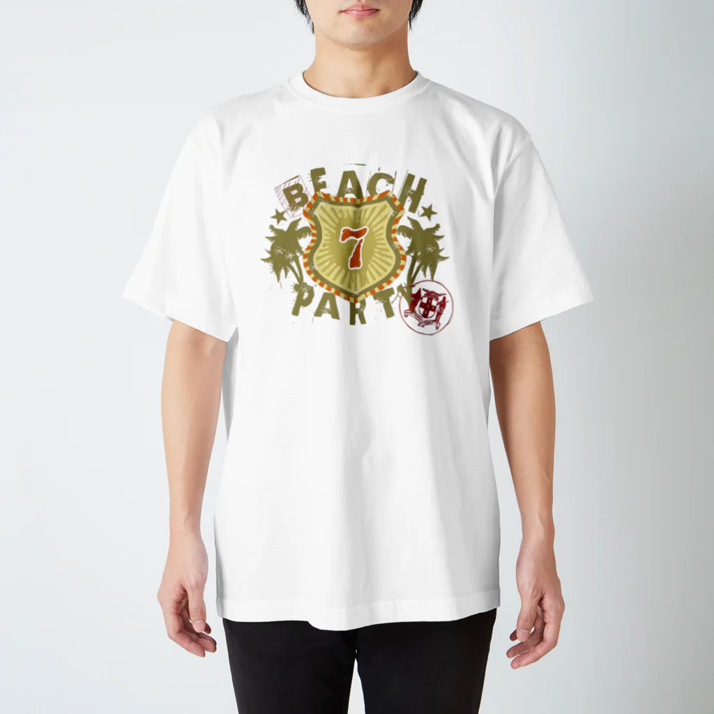 ka'apuniのBEACH_PARTY スタンダードTシャツ