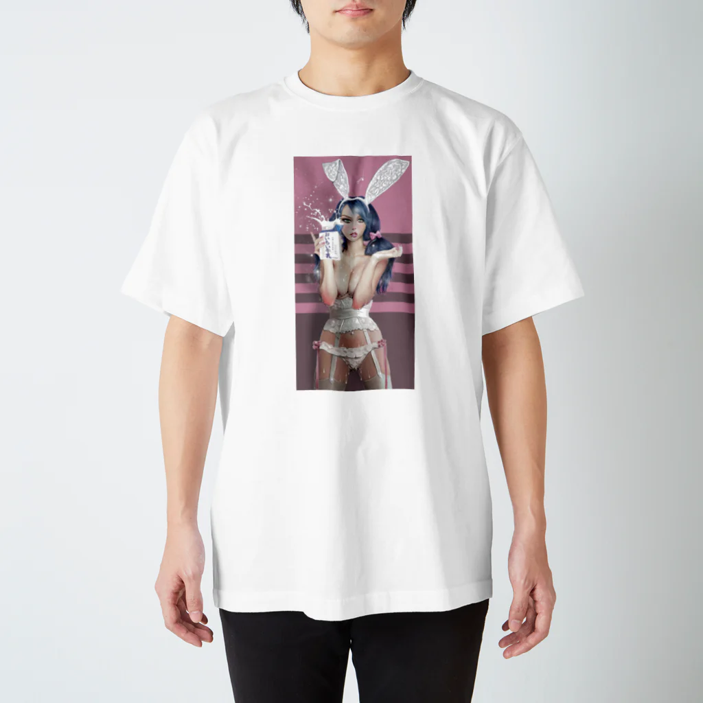 swanart_officialの白兎 スタンダードTシャツ