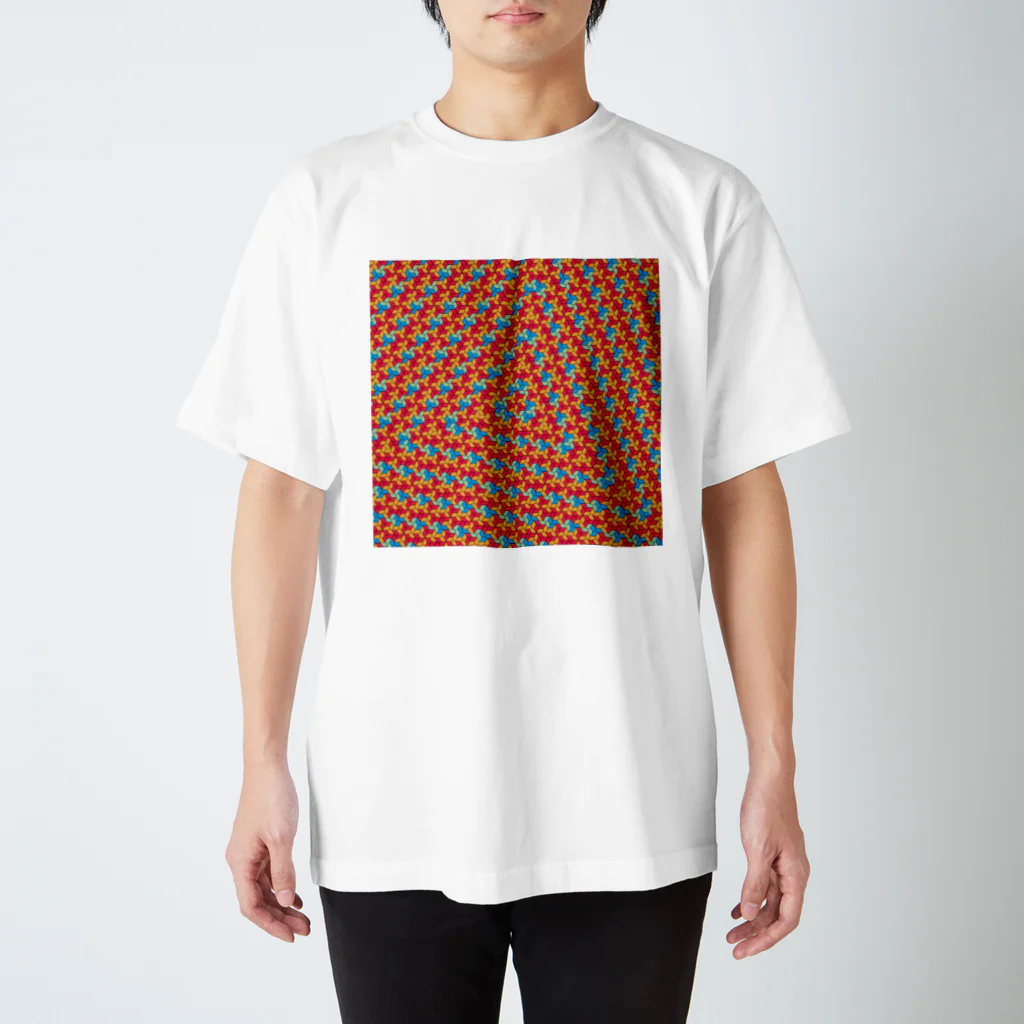 Ast TessellationのTHP-X-Tri-4 Regular Fit T-Shirt